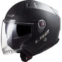 LS2 OF603 Infinity II Solid Matt Zwart 06 Jet Helm Maat 3XL
