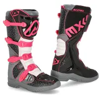 Acerbis X-Team Zwart Roze Crosslaarzen Maat 43