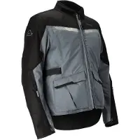 Acerbis X-Trail dames motorjas, textiel, zwart/grijs, maat M