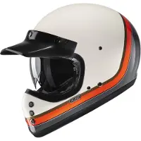 HJC V60 Scoby MC7 Integraalhelm Wit/Oranje/Grijs XS unisex