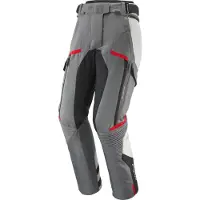 Ixon Midgard PT L Grijs Zwart Rood Waterdichte Dames Textiele Motorbroek Maat S