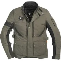 Merlin Mahala Pro D3O Explorer Olijfgroen Zwart Textiele Motorjas Maat S