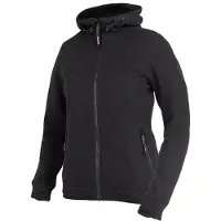 John Doe XTM Hoodie V3, textieljas dames ,zwart ,S