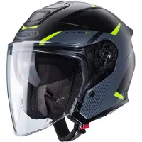 Caberg FLYON II BOSS Jethelm Zwart/Grijs/Geel S