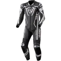 MUGENRACE Predator Zwart Wit Geperforeerd 1-Delig Motorpak Maat 50
