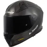 LS2 FF811 Vector II Carbon Solid, integraalhelm ,zwart ,XXS