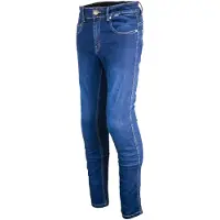 GMS Rattle Slim Dames Donkerblauwe Motorjeans Maat W38/L30