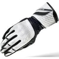 SHIMA Monde Dames Zwart Wit Handschoenen Maat M