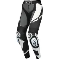 Ixon Vortex 3 PT L Zwart Antraciet Wit Dames Leren Motorbroek Maat L