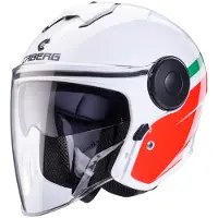Caberg Soho Zephyr Jethelm Wit/Rood/Groen L, unisex