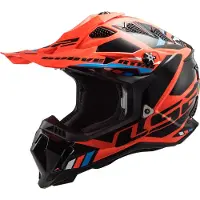 LS2 MX700 Subverter Stomp Fluo Oranje Zwart Integraalhelm Maat XS