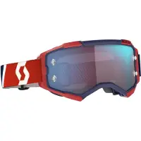SCOTT Fury rood/blauwe Motorcross Goggles