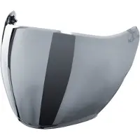 AGV City 21 vizier, iridium zilver, universele maat