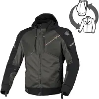 Macna Brero Heren Textieljack Zwart/Groen S, Mannen