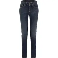 Rokker RT Mid Waist Slim Blauw Maat L30/W34