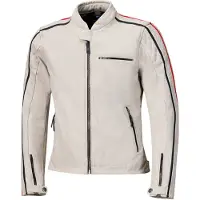 Held Brixham 52420 Leren jack Grijs/Rood 48, Mannen