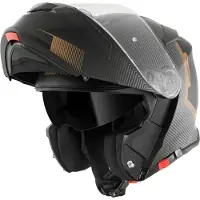 Bogotto H271 Wayke Mat Zwart Bruin Systeemhelm Maat S
