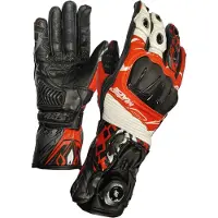 MUGENRACE Cowy Zwart Witte Rode Handschoenen Maat L