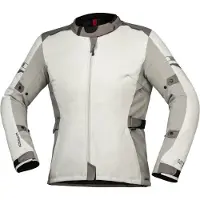 IXS Lane-ST+ Dames Grijs Textiele Motorjas Maat L