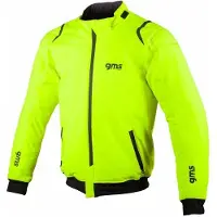 GMS Falcon Neon Gele Textiele Motorjas Maat M