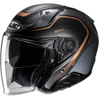 HJC RPHA 31 Kouv Zwart Brons Jethelm Maat M