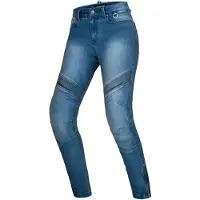 SHIMA Jess Dames Blauw Motor Jeans Maat W24/L32