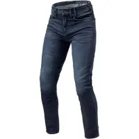 REV'IT! Carlin SK Donkerblauw Used L34 Motorjeans Maat L34/W30