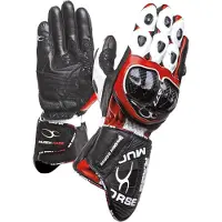 MUGENRACE Bornew Zwart Witte Rode Handschoenen Maat 2XL