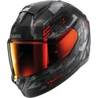 Shark Ridill 2 Molokai Integraalhelm Mat/Zwart/Antraciet/Rood S, unisex