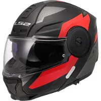 LS2 LS2FF902ScopeIIDuriaZwartRood06Systeemhelm Maat XS