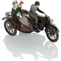 Booster Tin Side Car 2 Motorfiets met zijspan