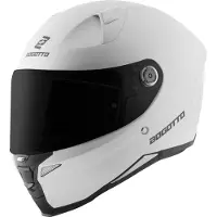 Bogotto FF110B Solid Wit Integraalhelm Maat 2XL