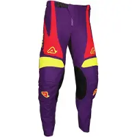 Acerbis MX-Track Askar Violet Gele Crossbroek Maat 34