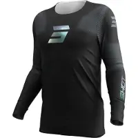 Sonstiges Shot Aerolite Space, zwart, maat S. (Motocross shirt)