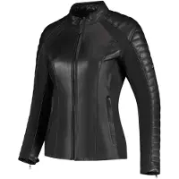 Rusty Stitches Donna Dames Motorfiets Leren Jas Maat