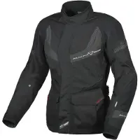 Sonstiges Rancher Textile Waterproof Jas Dames Zwart Grijs Maat XL