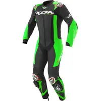 Ixon Vortex 3 Zwart Groen 1-Delig Motorpak Maat S