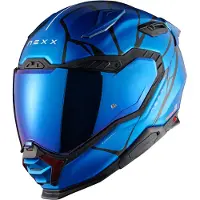NEXX X.WST3 B-Side, integraalhelm ,Mat Blauw/Zwart ,S