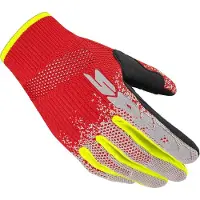 Spidi X-Knit Black Red Motorcycle Gloves Maat L