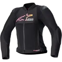 Alpinestars Stella SMX Air Dames textieljas Zwart/Pink XL Dames