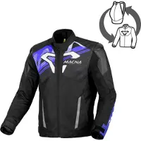 Macna Sevent waterdichte motorfiets textieljas Maat