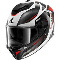 Shark Spartan GT Pro Carbon Mekarium, integraalhelm ,Zwart/Wit/Rood ,L