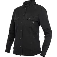 John Doe Motoshirt Lady Zwart XTM Motorshirt Maat XS