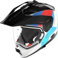 Nolan N70-2 X 06 TURBINE Integraalhelm Wit/Blauw/Rood M