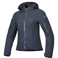 Ixon Burning Lady Marineblauw Textiele Motorjas Maat XS
