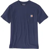 Carhartt - Workw Pocket S/S - T-shirt XXL, blauw