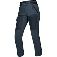IXS Tourster-Big Air 1.0 Dames Blauw Textiele Motorbroek Maat Short 3XL