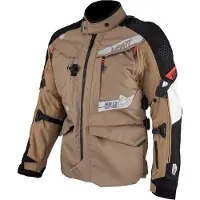 Leatt ADV MultiTour 7.5 Woestijn Bruin Zwart Waterdichte Textieljas Maat 2XL