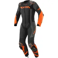 Ixon Vortex 3 Zwart Antraciet Oranje 1-Delig Motorpak Maat M