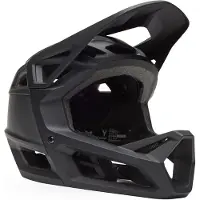 FOX Proframe Matzwart Junior integraalhelm || Maat: Kid XS (48-52cm)